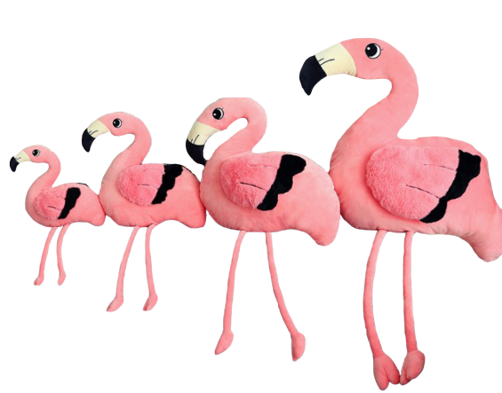 Jouet Flamand Rose en Peluche avec Corde pour Petit Chien Jouet Flamand Rose en Peluche avec Corde pour Petit Chien