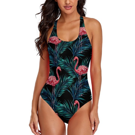 maillot de bain flamant rose sexy