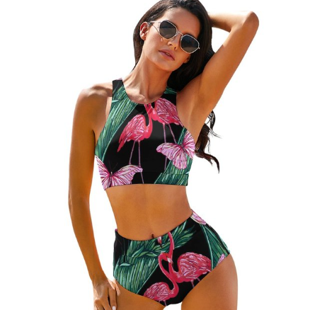 maillot bustier bikini plage tendance chic