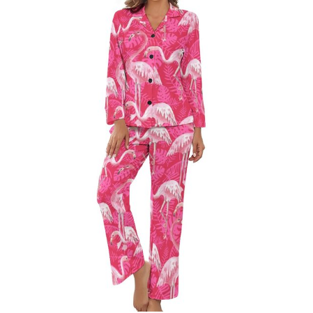 pyjama rose flamant rose pour adulte