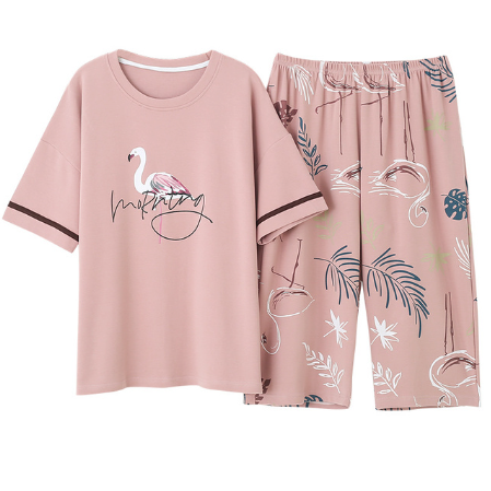 pyjama flamant rose femme ronde XL 5XL