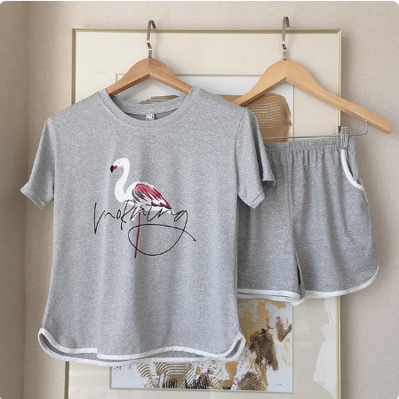 grand pyjama flamant rose pour femme