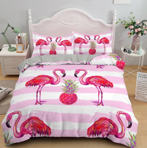 Pack "Bonne nuit" Flamant Rose