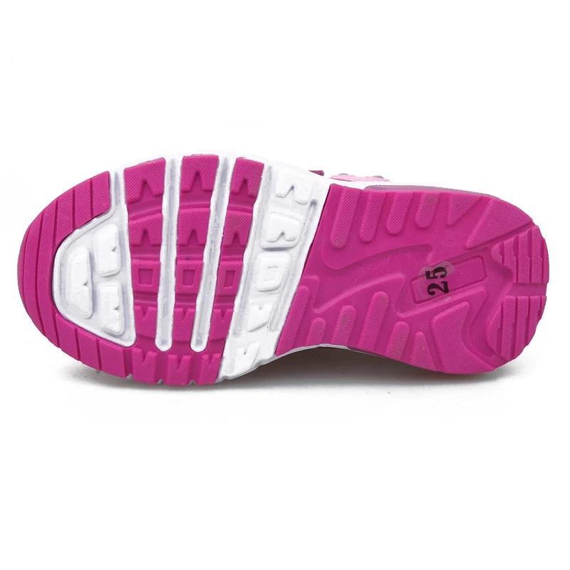 Baskets enfant flamant rose
