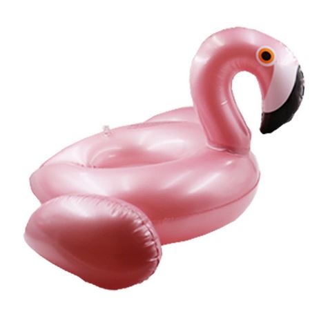 anneau bouee flamant rose