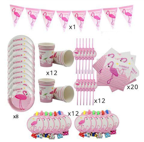 kit Anniversaire Flamant Rose