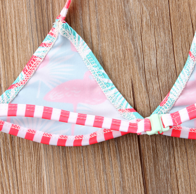 Bikini Flamant Rose Enfant