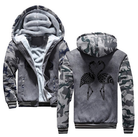 blouson flamant rose pour homme
