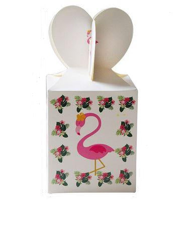 Boîte Cadeau Cœur Flamant Rose