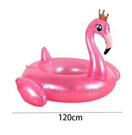 bouee flamant rose 120 cm
