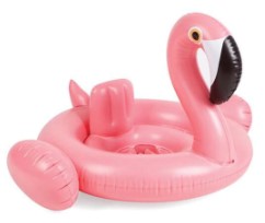 bouee flamant rose bebe