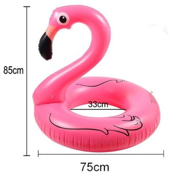 bouee flamant rose centrakor plastique