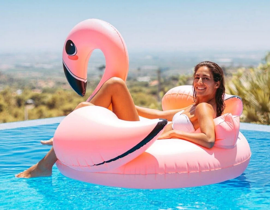 Bouée Flamant Rose Flamingo