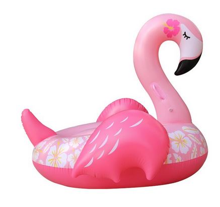bouee flamant rose xl