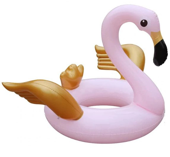 bouee flamant rose gold