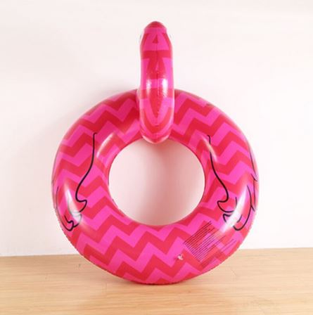 belle bouee flamant rose 120 cm