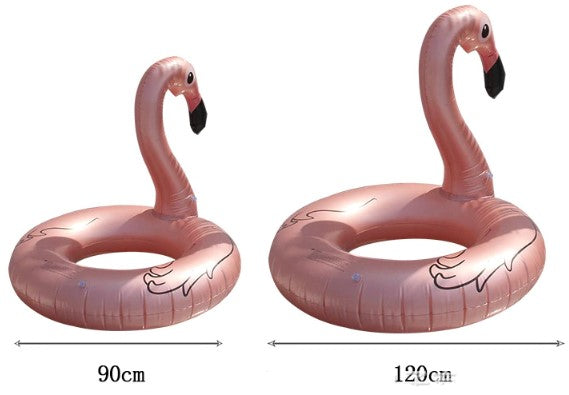 bouee geante flamant rose