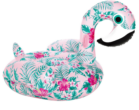 bouee geante flamant rose originale