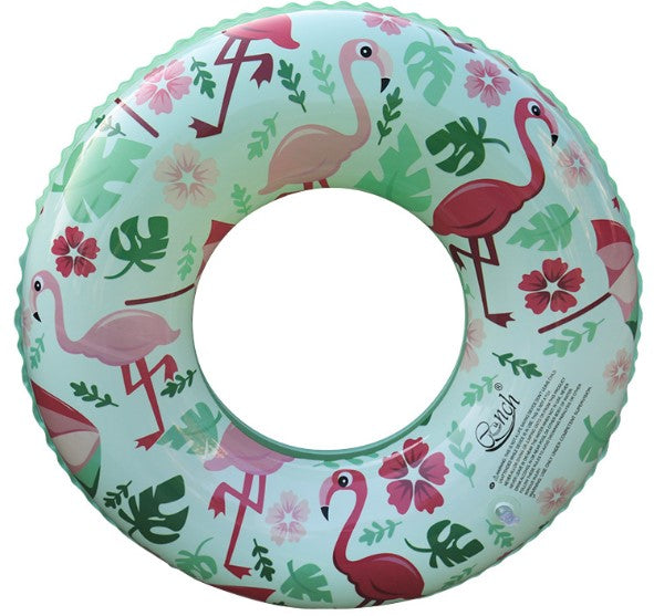 bouee ronde flamant rose pas cher