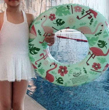 bouee flamant rose carrefour pas cher