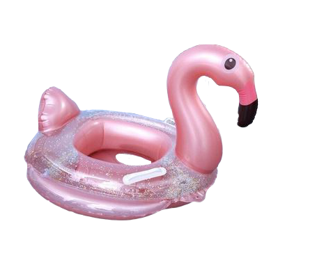 bouee avec siege pour enfant flamant rose
