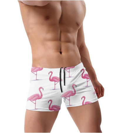 meilleur maillot de bain homme flamant rose