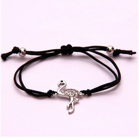 bracelet homme flamant rose