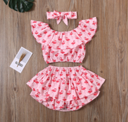 maillot flamant rose boheme