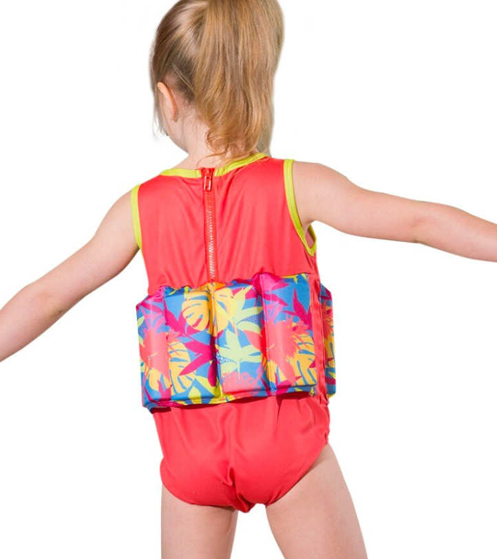 maillot de bain bouee flotteur flamant rose