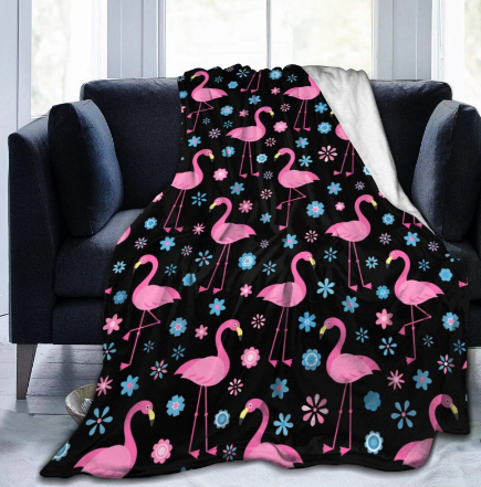 beau plaid flamant rose pas cher
