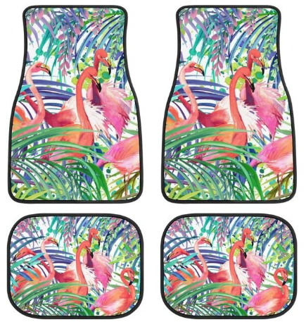 meilleur tapis de sol de voiture flamant rose