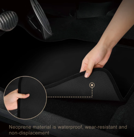 Tapis de sol de Voiture Flamant Rose