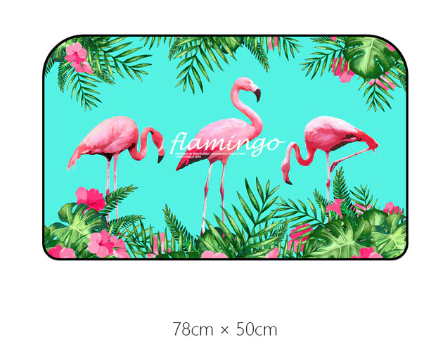 pare soleil rectangulaire pour vitre voiture fenetre magnetique flamant rose