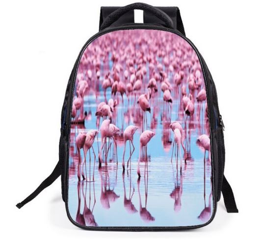 cartable flamant rose de camargue