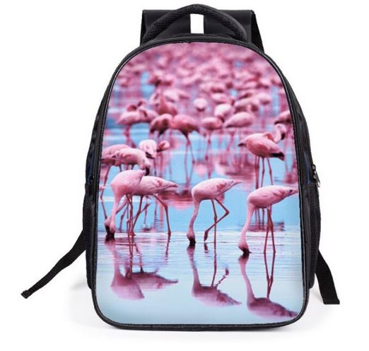 Cartable Flamant Rose Ensemble Royaume Flamant Rose