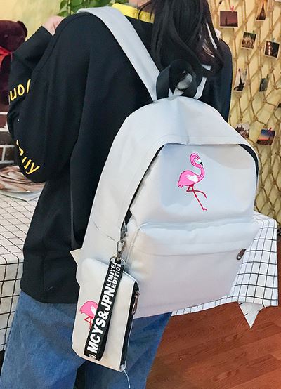 cartable flamant rose pour lycee