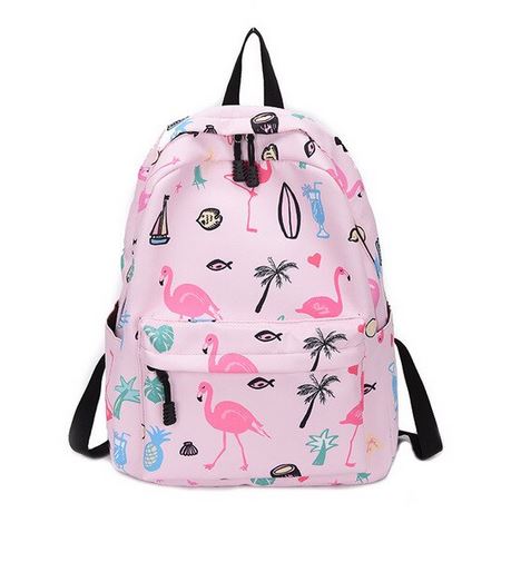 cartable renforce flamant rose ado