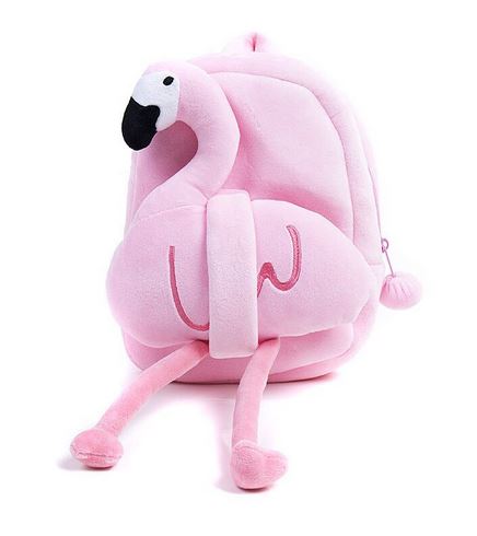 cartable maternelle doux flamant rose doudou