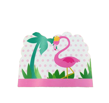 Carte Anniversaire Flamant Rose