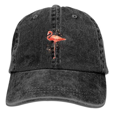 casquette adulte mixte flamant rose