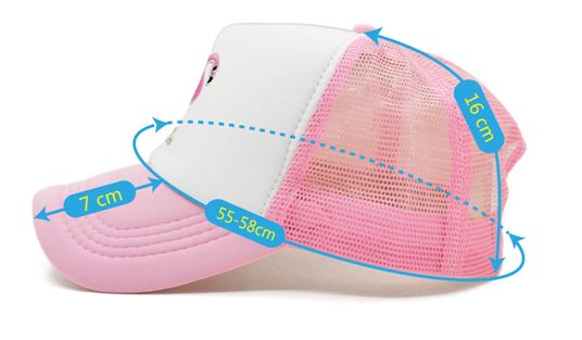 Casquette Rose avec Flamant Rose