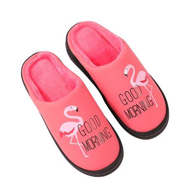 Chaussons Flamant Rose Compensés Fuchsia femme ado pas cher