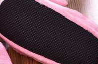 Chaussons Flamant Rose Fuschia semelle