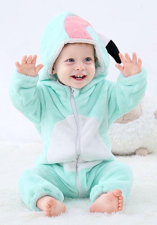 combinaison flamant rose