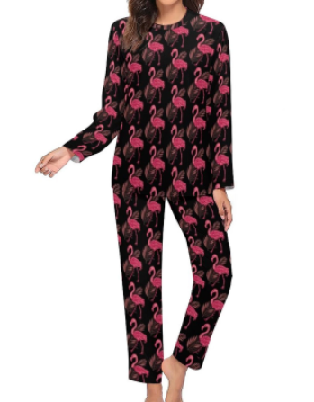 Pyjama femme flamant rose sale