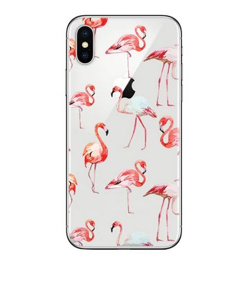 coque iphone 7 flamant rose