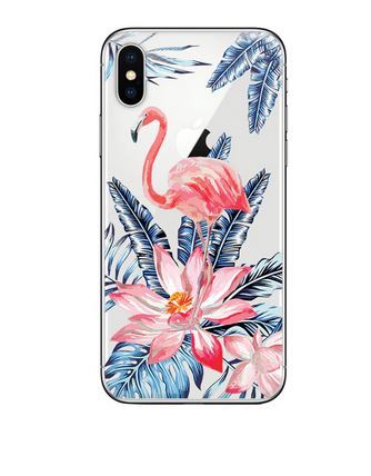 coque iphone 8 plus flamant rose