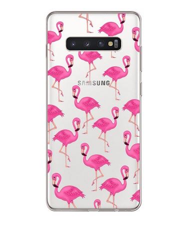 coque originale pour samsung flamant rose tendance