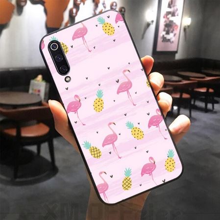 coque xiaomi flamant rose et ananas