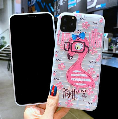coque fille xiaomi flamant rose kawaii